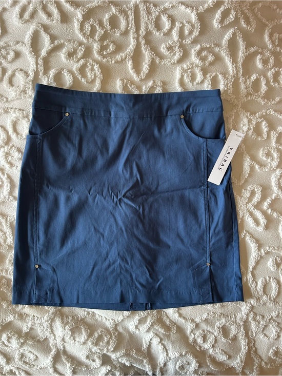 Tribal Dresses & Skirts - Tribal skort in blue, has pocket, NWT, size 10